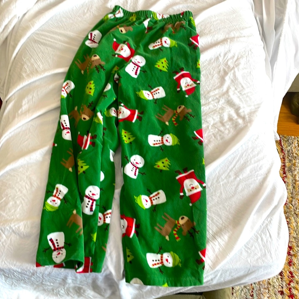 Christmas pajama bottoms